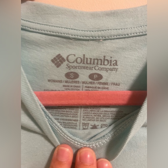 Columbia Go Fish Tee - Soft Blue - Picture 3 of 3